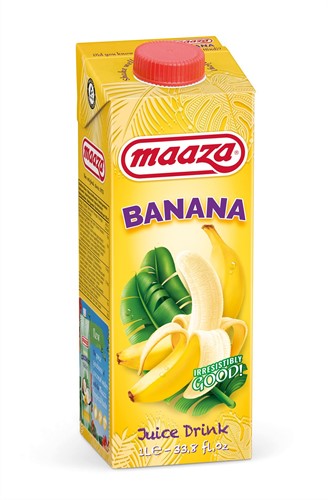 MAAZA BANAAN 6X1LTR TETRAPAK