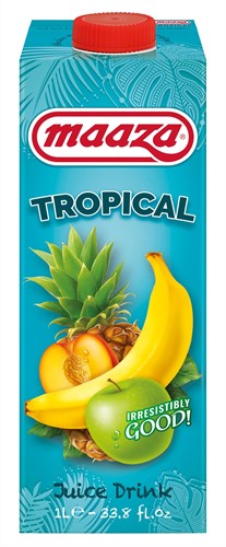 MAAZA TROPICAL 6X1LTR TETRAPAK