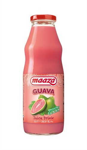 MAAZA GLAS FLES 12X33CL GUAVA 