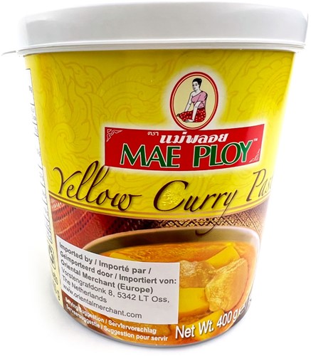 CURRY PASTE YELLOW 400G PER POT