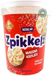 MAIZENA KOEKJES ZPIKKELZ REGULAR 100G PER STUK