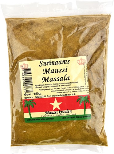 MASALA MAUSSI 150G PER PAK