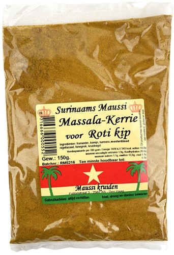 MASALA MAUSSI ROTI-KIP 150G PER PAK