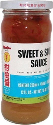 SWEET & SOUR SAUCE MEE CHUN 350ML PER POT