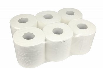 MIDIROLLEN WIT 6X300M PER TRAY