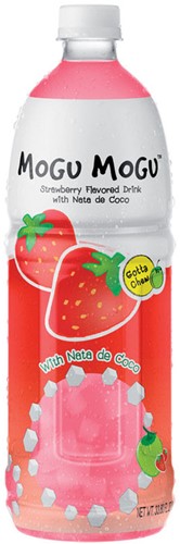 MOGU MOGU 4X1LTR STRAWBERRY PER TRAY