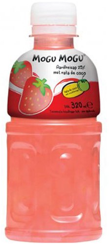 MOGU MOGU AARDBEI 6X320ML PER TRAY