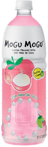 MOGU MOGU 4X1LTR LYCHEE PER TRAY