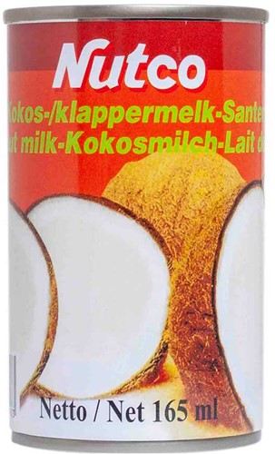 KOKOSMELK NUTCO 165ML (KLEIN) PER BLIK
