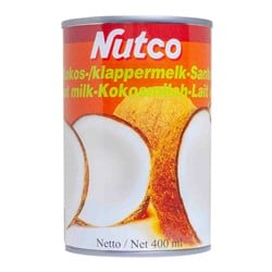 KOKOSMELK NUTCO 400ML (GROOT) PER BLIK