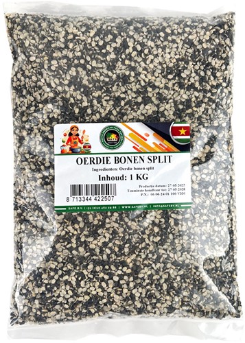 OERDI BONEN SPLIT SAFE 1KG (GROOT) PER PAK