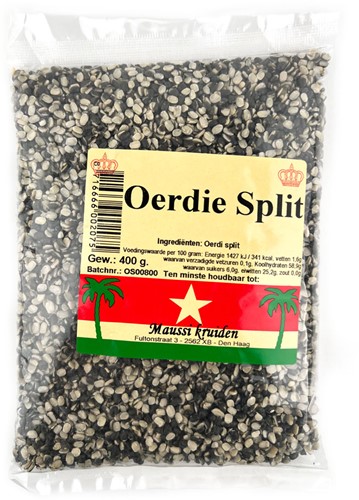 OERDI BONEN SPLIT MAUSSI 400GR (KLEIN) PER PAK