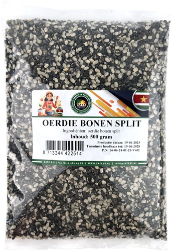 OERDI BONEN SPLIT SAFE 500G PER PAK