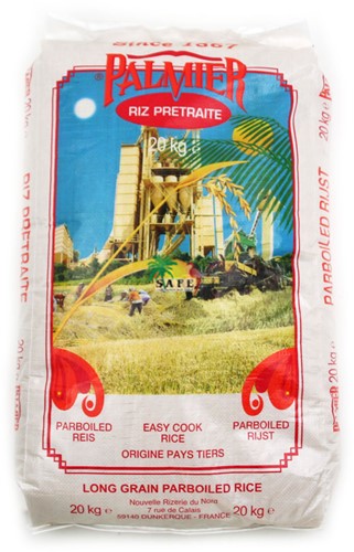 PALMIER PARBOILED RIJST 20KG