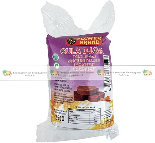 PALMSUIKER SCHIJF 250GR PER PAK