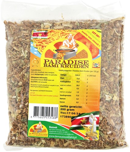 BAMI KRUIDEN PARADISE 200G PER PAK