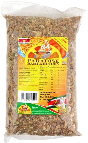 BAMI KRUIDEN PARADISE 400G PER PAK