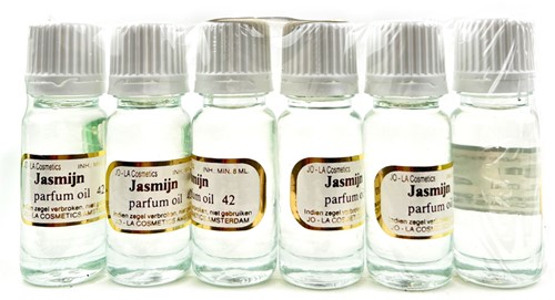PARFUM OLIE jasmijn  6X8ML PER TRAY