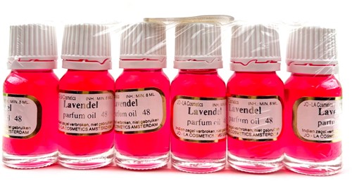 PARFUM OLIE lavendel 6X8ML PER TRAY