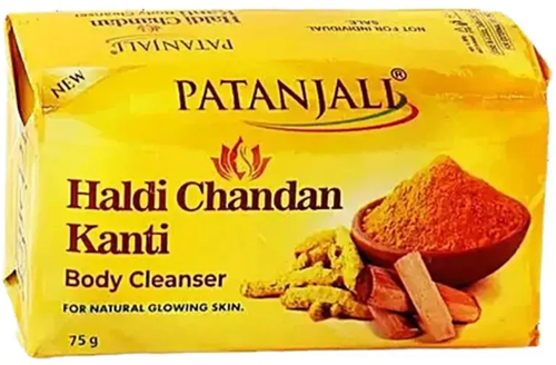 PANTANJALI TURMERIC CHANDAN SOAP 150G