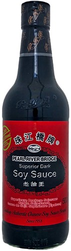 PEARL R.B. DARK SOYSAUCE 500ML PER FLES