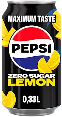 PEPSI COLA ZERO LEMON 24X33CL BLIK