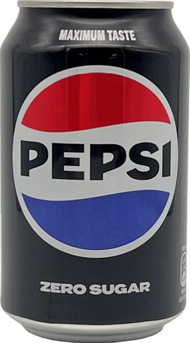 PEPSI COLA ZERO SUGAR 24X33CL BLIK