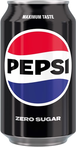 PEPSI COLA ZERO SUGAR 24X33CL BLIK