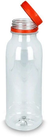 PET FLESJES MET ORANJE DOP 175X33CL PER DOOS -2