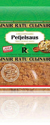 RATU CULINAIR PETJEL SAUS 400G PER PAK