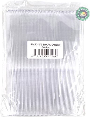PLASTIC MESSEN 50ST PER PAK (18CM)