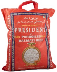 PRESIDENT sella 5KG BASMATI (ROOD)