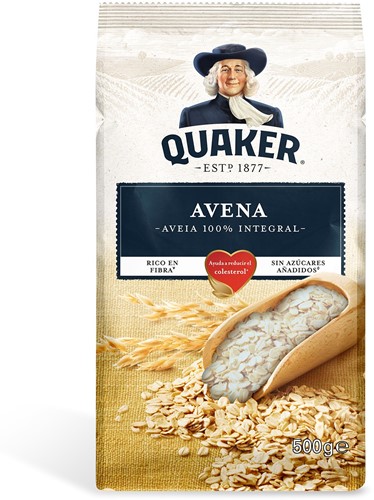QUAKER AVENA HAVERMOUT 500G PER PAK