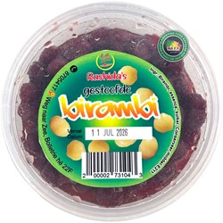 GESTOOFDE BIRAMBI RASHIDA'S 200G PER BAKJE