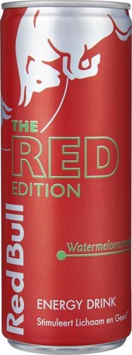 RED BULL RED EDITION WATERMELON 12X25CL BLIK 