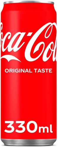 COCA-COLA REGULAR BLIK 24X33CL