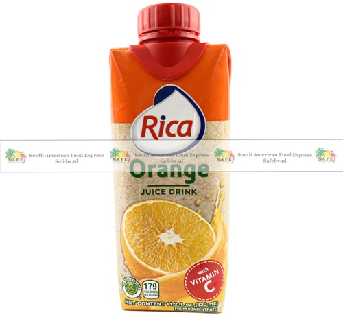 RICA (klein) 18X33CL ORANGE PER TRAY