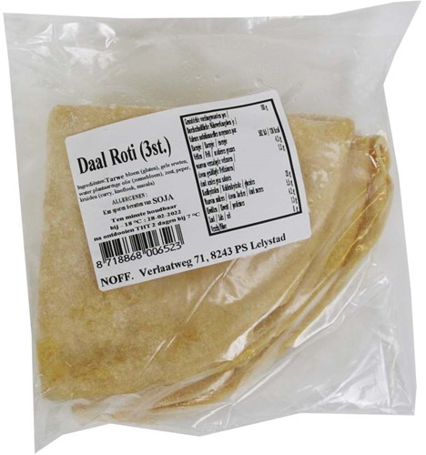 ROTI NOFF 3ST GEVOUWEN DIEPVRIES PER PAK