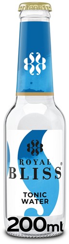 ROYAL BLISS TONIC WATER 24X20CL GLAS FLES