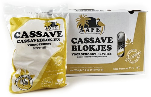 (LOS) BLOKCASSAVE VOORGEKOOKT SAFE 1KG PER PAK-2