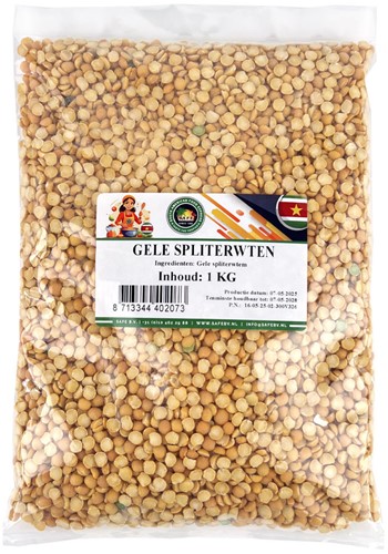 GELE SPLITERWTEN 1KG SAFE PER PAK