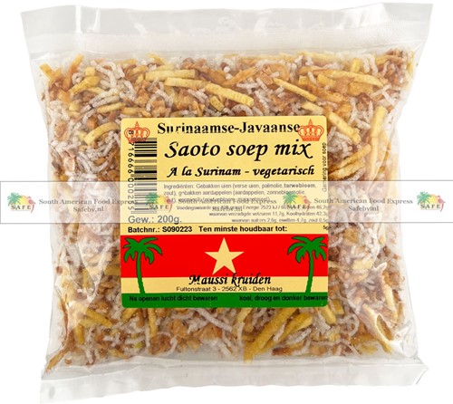 SAOTOMIX (klein) MAUSSI 200G PER PAK