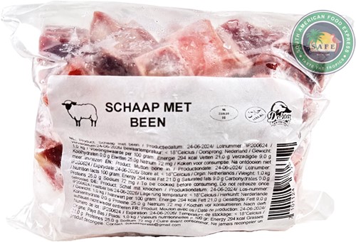SCHAPENVLEES GEHAKT DIEPVRIES 1KG PER PAK