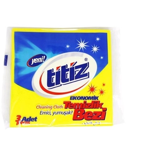 SCHOONMAAKDOEKEN GEEL 9STUKS PER PAK