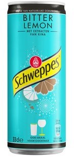 SCHWEPPES BITTER LEMON 24X33CL BLIK