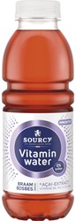 SOURCY VITAMIN WATER BRAAM/ACAI 6X50CL PET