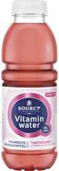 SOURCY VITAMIN WATER FRAMBOOS/GRANAAT 6X50CL PET
