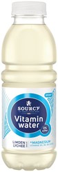 SOURCY VITAMIN WATER LIMOEN/LYCHEE 6X50CL PET