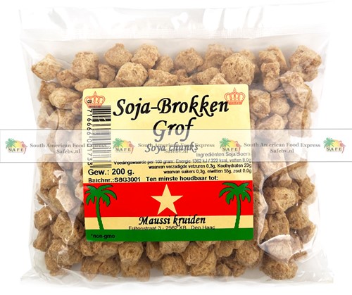 SOJA BROKKEN GROF MAUSSI 200G (KLEIN) PER PAK