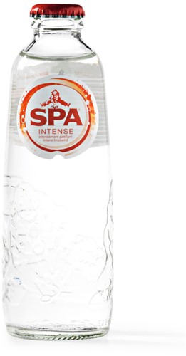 SPA rood 28X25CL GLAS FLES